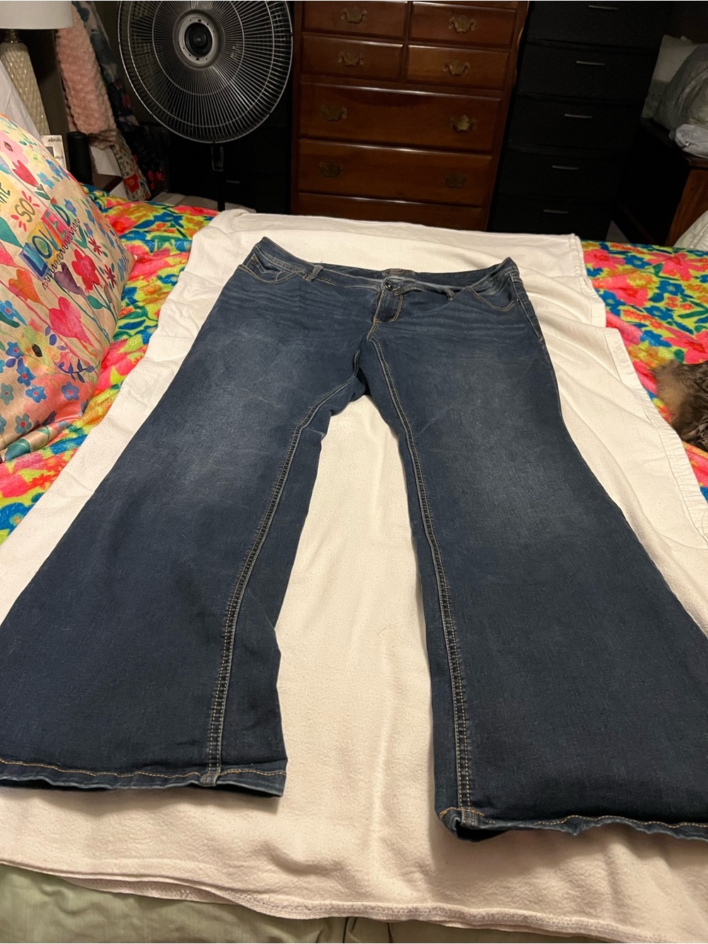 torrid Dark Blue Flare Jeans